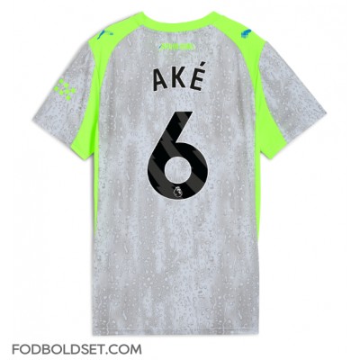 Manchester City Nathan Ake #6 Tredjetrøje Dame 2025-26 Kortærmet Manchester City Nathan Ake #6 Tredjetrøje Dame 2025-26 Kortærmet